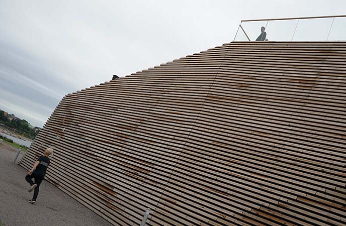 Löyly sauna, wood architecture