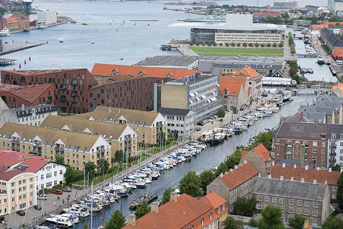 copenhagen boats, harbour