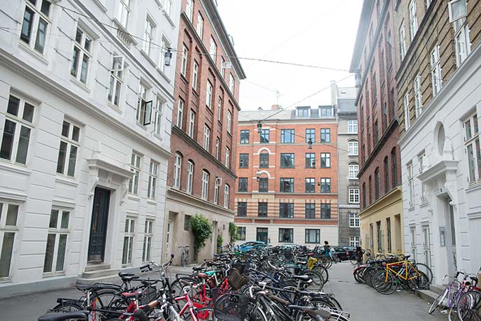 norrebro bikes, buildings