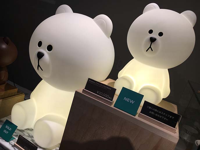 mr maria line bear lamps