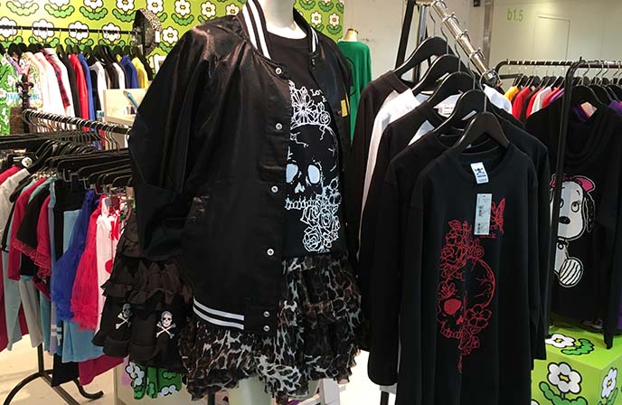 skull shirts japan