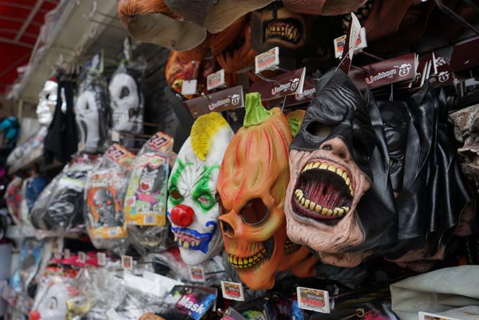 tokyo weird masks, costumes