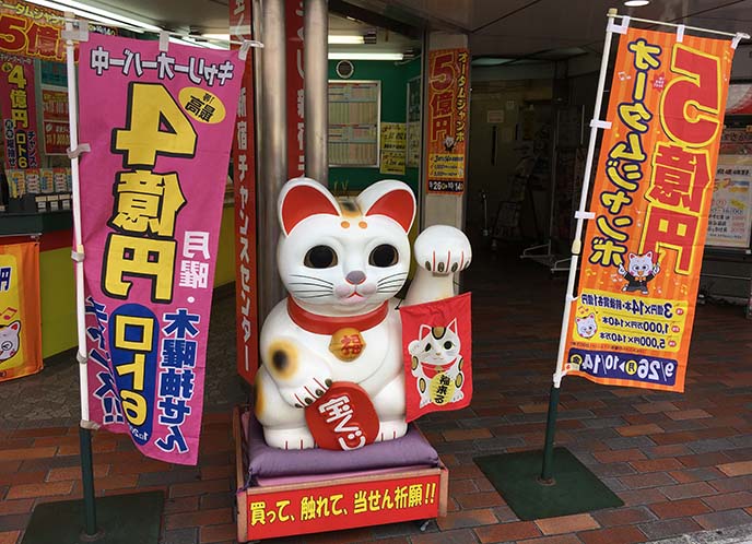 maneki neko fortune cat shinjuku