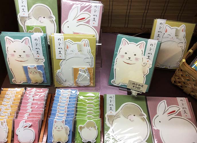 cute japanese animal greeting cards