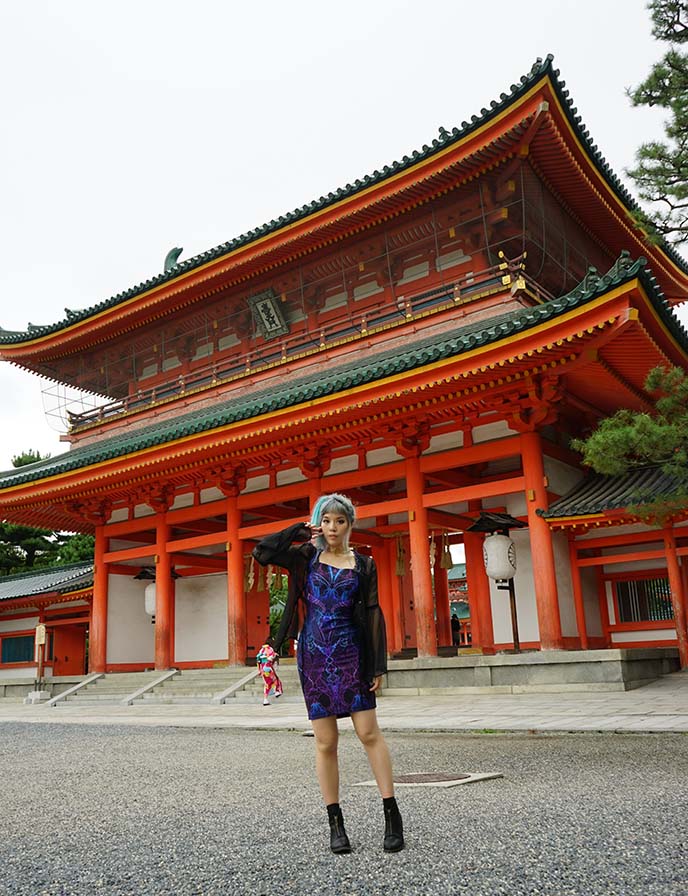 heian jingu shrine main gate