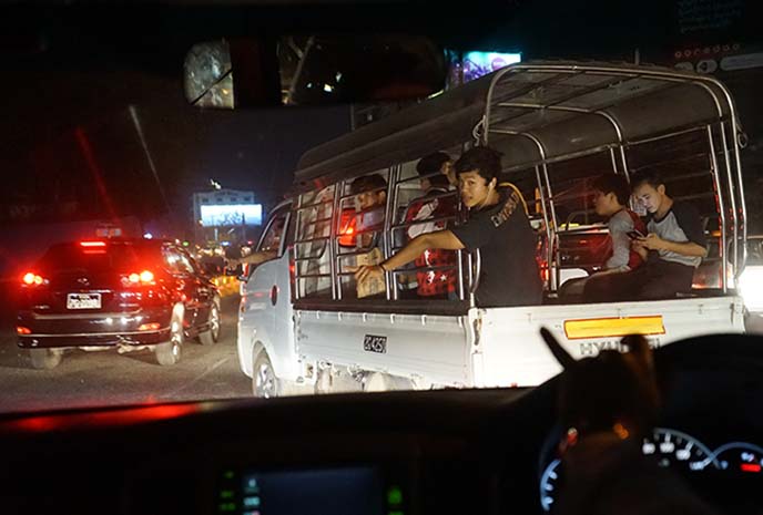 crazy driving roads southeast asia