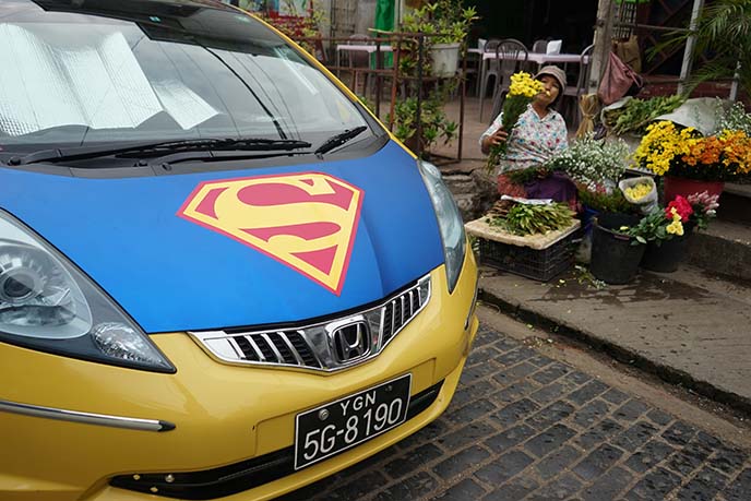 superman car decal customization