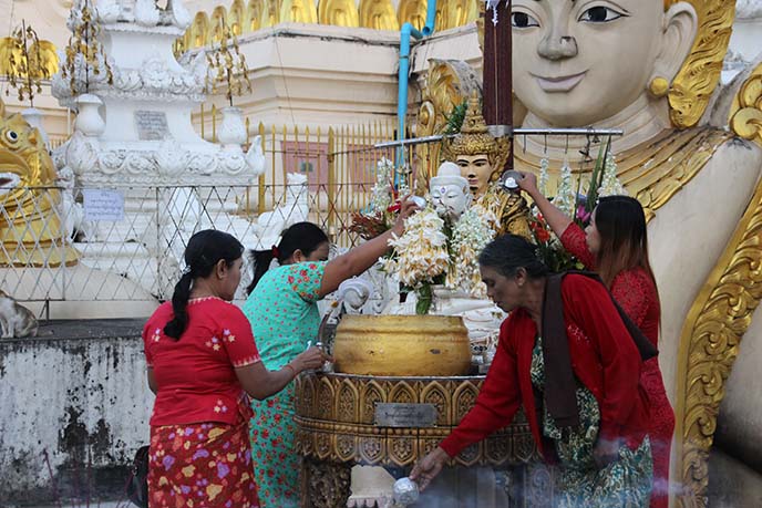 burmese water purification ritual