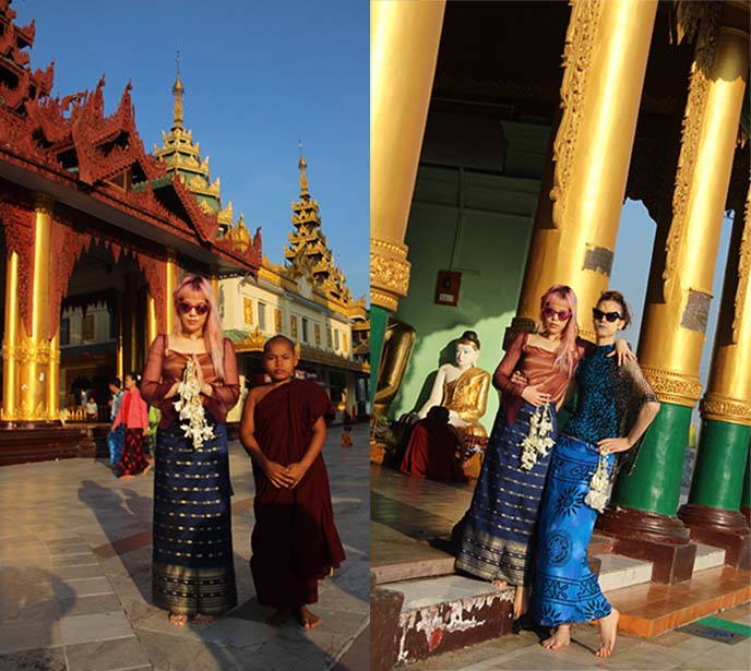 young buddhist boy monk