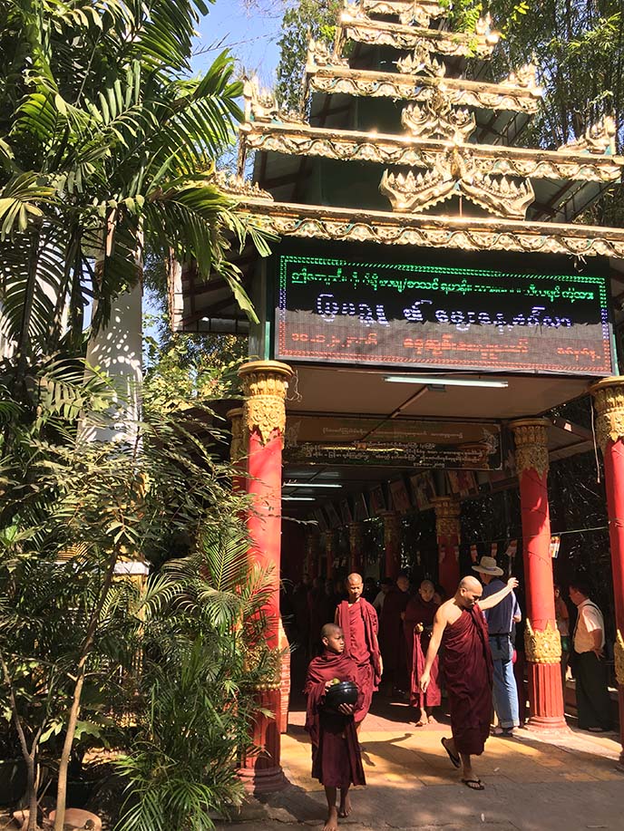 Kalaywa Monastery yangon myanmar