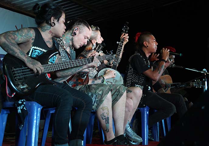 burma punk rockers, rebel riot