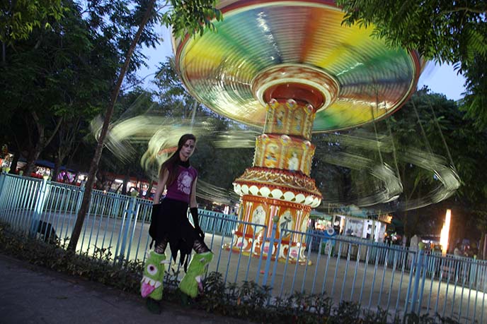 yangon burma amusement park rides