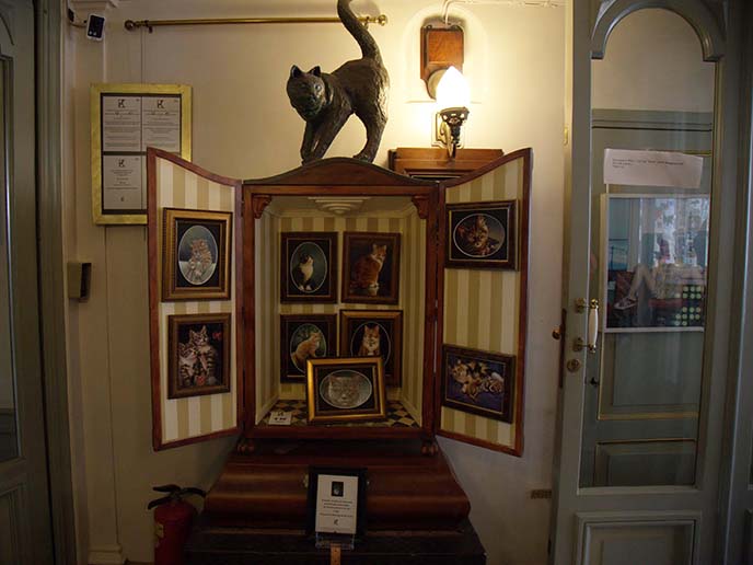 cat cabinet art museum