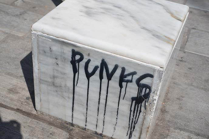 punks graffiti tag