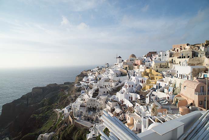 oia santorini windmill location