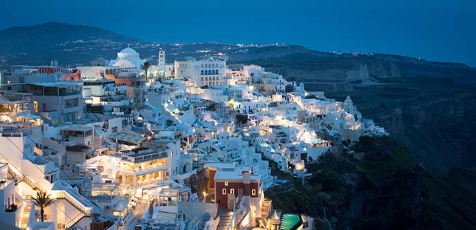 twilight lights fira