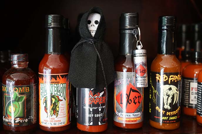 coolest hot sauce bottles, texas