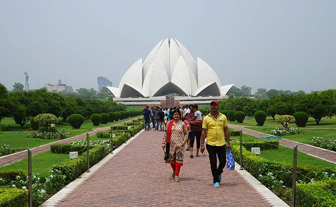 baha'i lotus temple new delhi