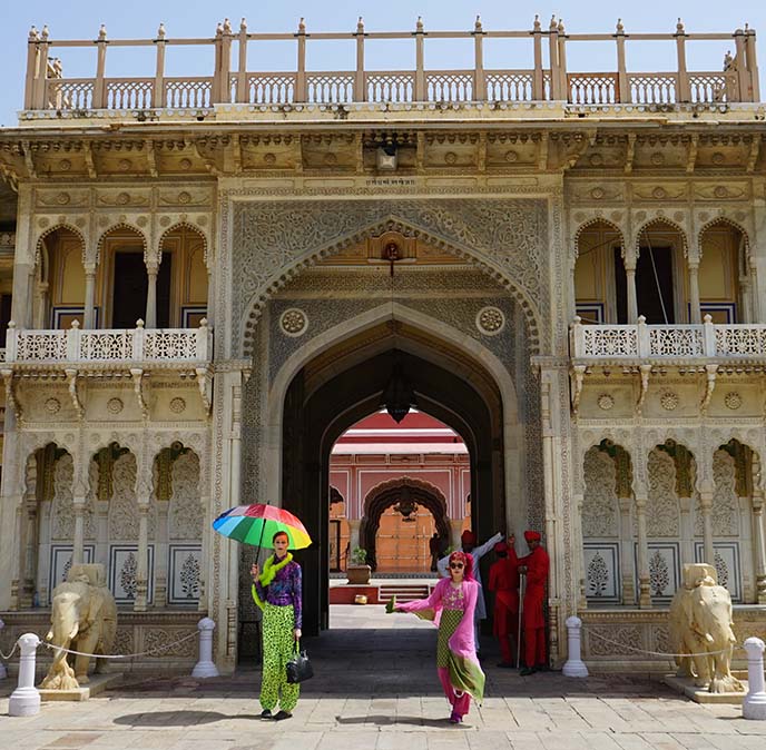 jaipur city palace entrance