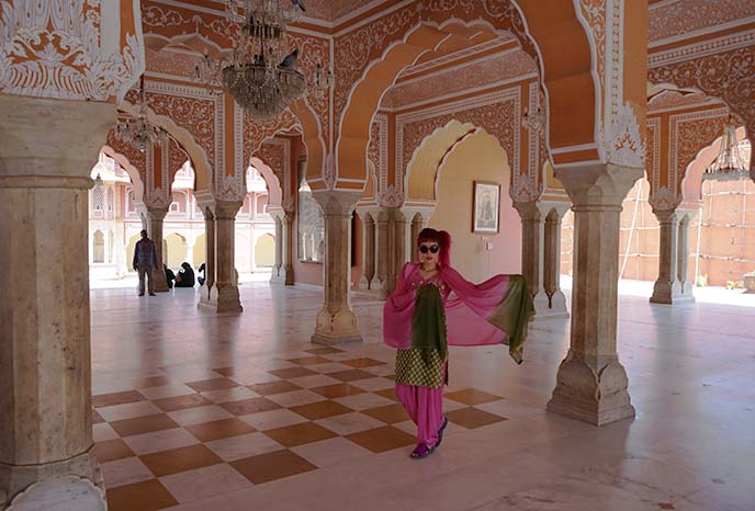 jaipur city palace interior inside