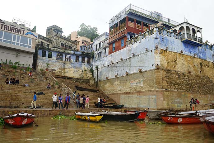 sunrise boat ride river ganges