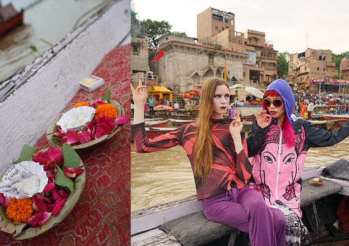 river ganges offerings