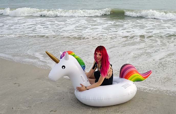 Unicorn Pool Float, floaty