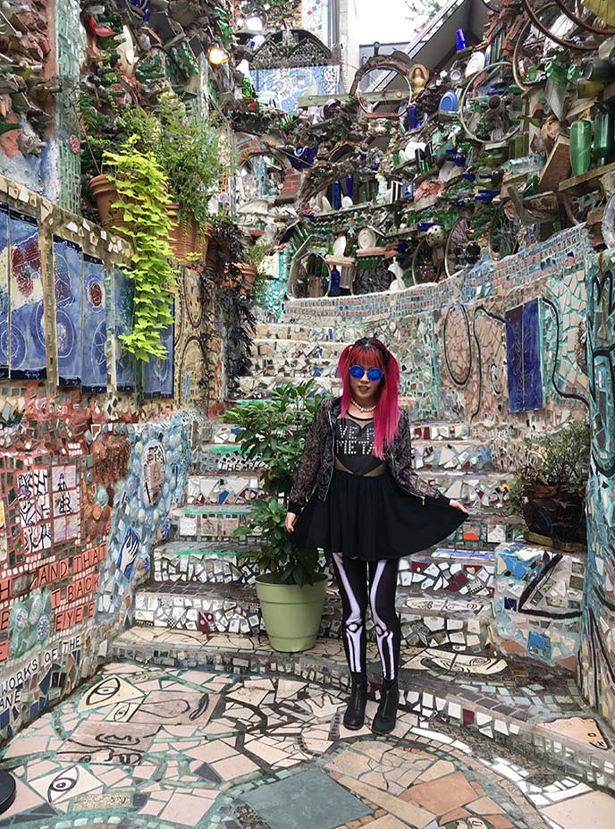 Visiting Philadelphia S Magic Gardens Philly Alternative Offbeat