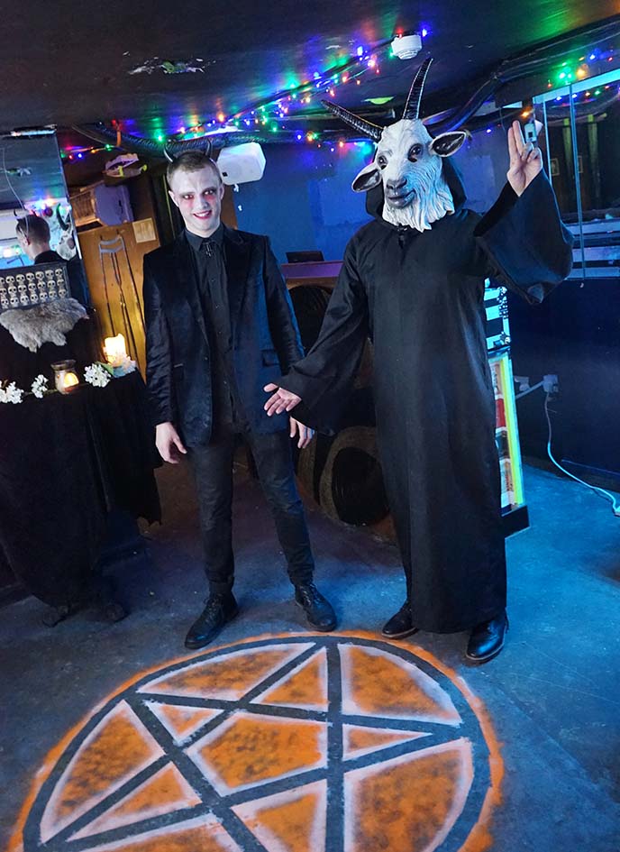 london satanic temple satanists party