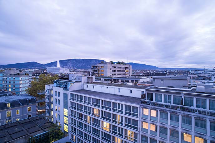 geneva 4 star boutique hotel balcony