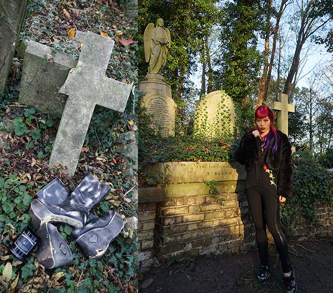 london haunted graveyard tombs