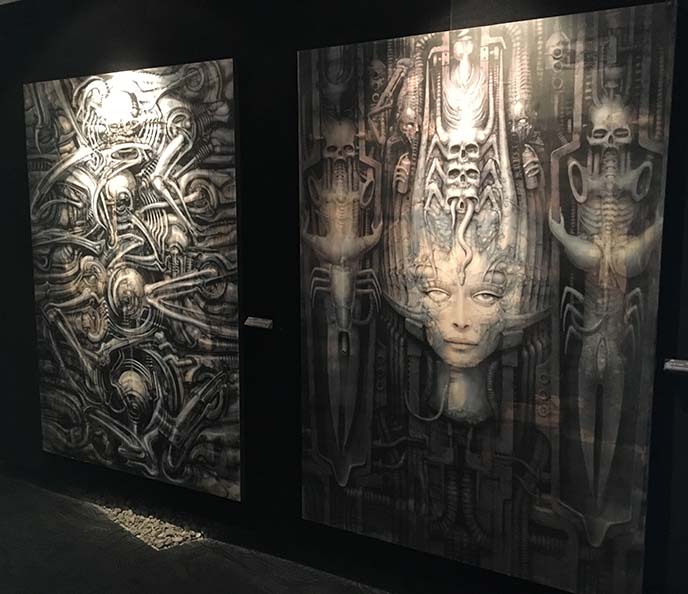 li ii giger painting woman