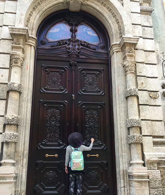 colonial doors old havana