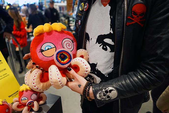 murakami octopus plush