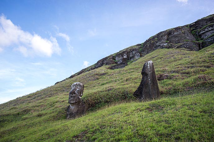 moai have bodies hidden excavated