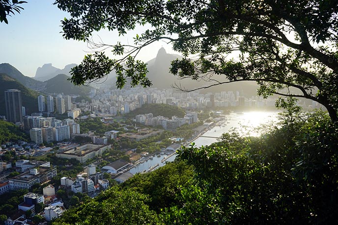 sugarloaf mountain landscape view