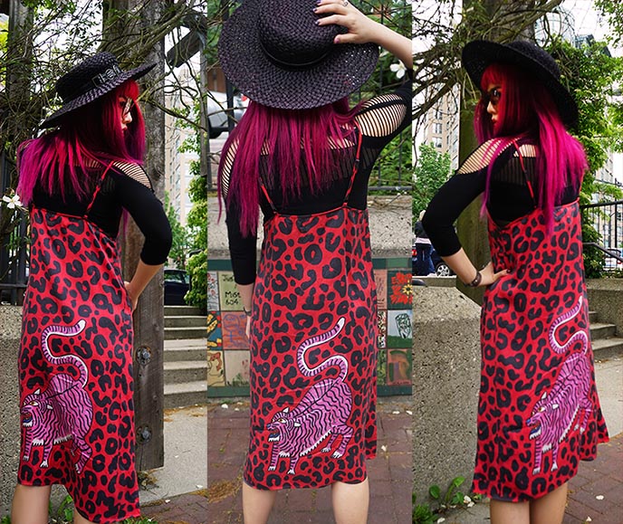 print all over me gentlethrills jaguar dress