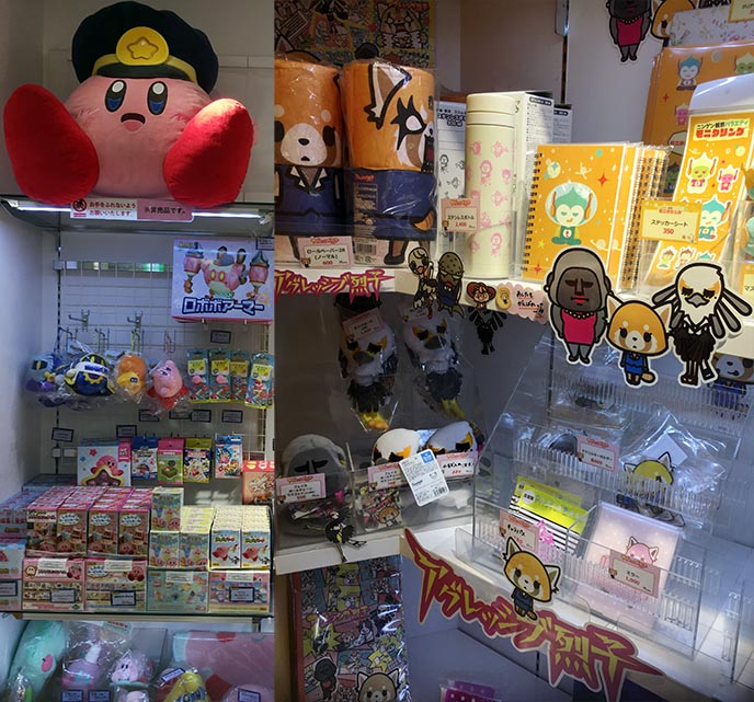 aggretsuko shop tokyo japan goods