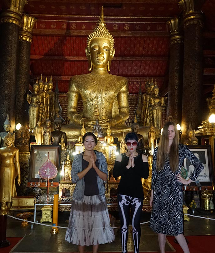 laos buddhist temples buddha