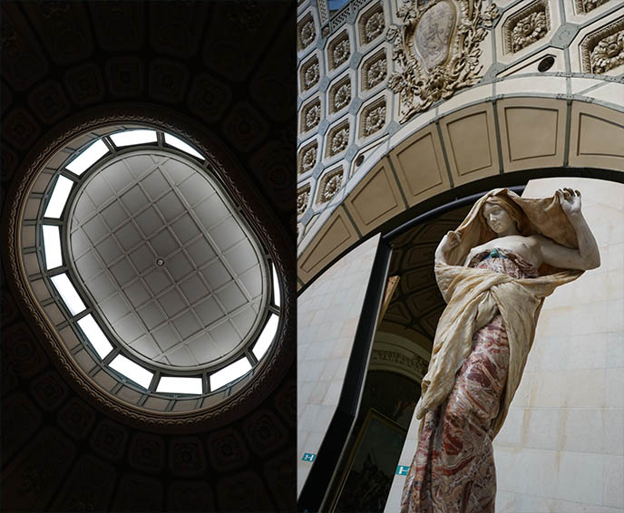 ceiling carvings musee d'orsay