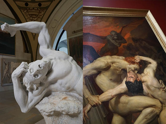 french art tortured poses vampires