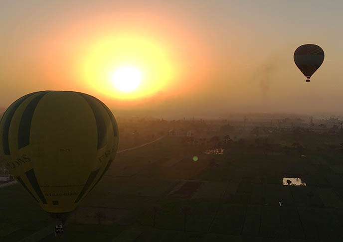 egypt hot air balloon rides 