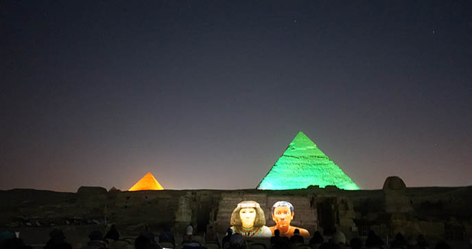  Sound & Light Show at the Pyramids of Giza 