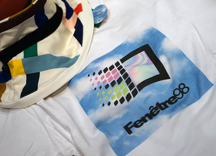 ironic hipster windows 98 t-shirt