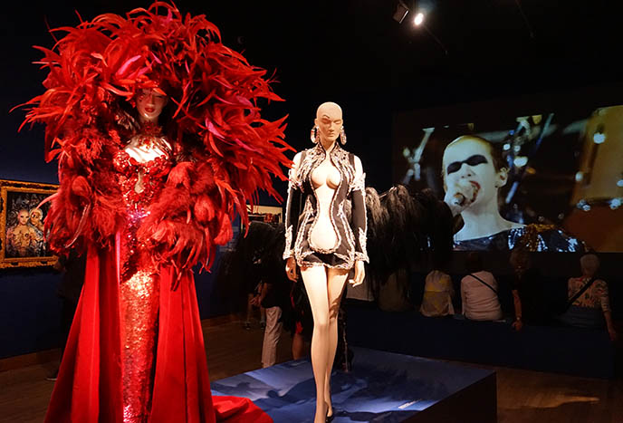 mugler couture dresses exhibit