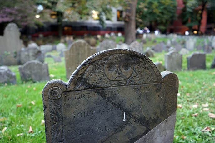 death head with wings, death's skull grave