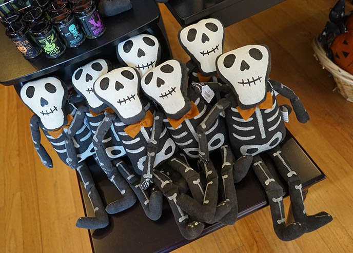 cute skeleton dolls plush toys goth