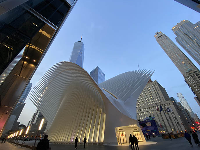 calatrava world trade center subway station nyc architecture