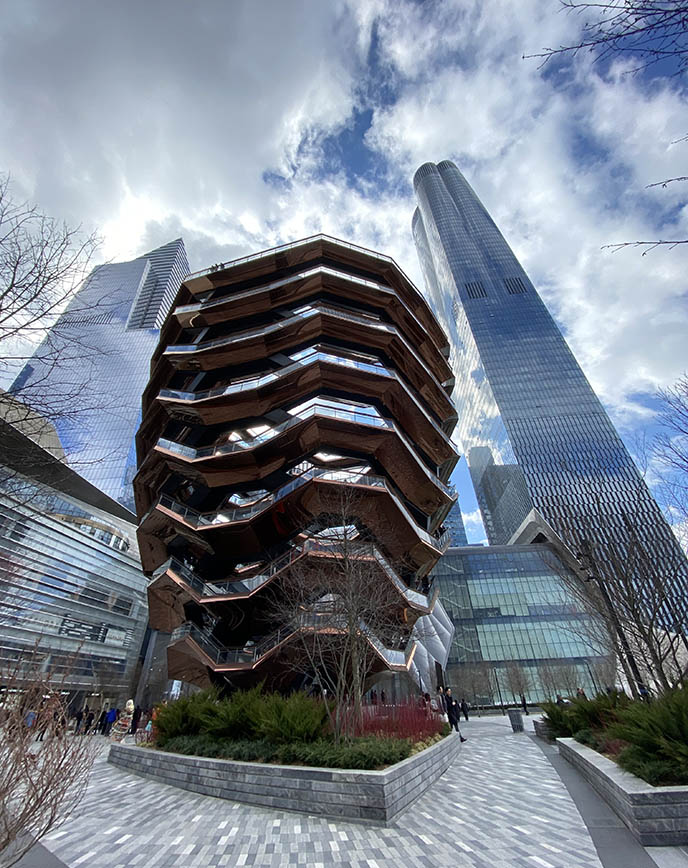 hudson yards vessel acorn building exterior