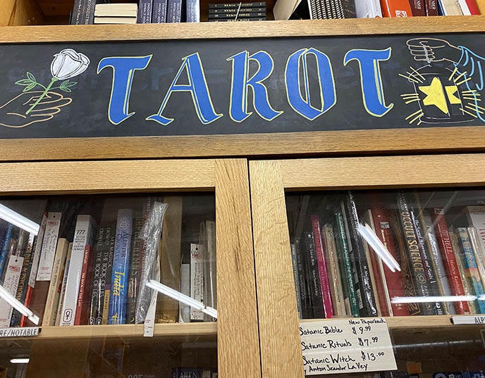 powell's books portland tarot satanic occult bookstore